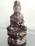 之檸黑檀木雕觀(guān)音擺件實(shí)木觀(guān)音佛像坐蓮菩薩凈瓶觀(guān)音家居喬遷工藝禮品 黑檀木 觀(guān)音菩薩【高20CM】 曬單實(shí)拍圖