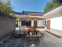 御藤美家（ROYAL RATTAN）戶外太陽能遮陽傘庭院花園大型LED燈日夜兩用戶外室外擺攤羅馬傘 【雙桿燈條】3米配300斤水箱 曬單實拍圖