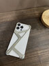 派凡【合金支架殼】適用蘋果iPhone14Promax手機殼plus異形金屬無邊框半包鏤空超薄防摔散熱新款支點殼 原色【自帶手機支架/一鍵拼接/裸感散熱】 iPhone 14 Pro 曬單實拍圖