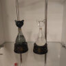 大英博物馆风暴瓶盖亚安德森猫天气瓶创意桌面摆件生日母亲节礼物 精巧版组合（白色*1黑色*1） 实拍图