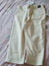 AMII女裝2025夏季新款短袖T恤女正肩設計感不規則褶皺開(kāi)叉莫 芥綠 M 曬單實(shí)拍圖