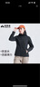 拓路者秋季防風(fēng)防潑水登山服外套女情侶裝春秋款三防夾克連帽休閑軟殼衣 黑色 M 曬單實(shí)拍圖