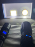 微笑鯊 手電筒強光戶外變焦遠射超亮白激光長續(xù)航充電LED燈大功率 【升級激光M80燈珠】-1電 曬單實拍圖