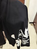 引異230g重磅純棉美式短袖T恤男夏季大碼半袖男生嘻哈上衣服潮牌體恤 黑色 3XL【推薦140-160斤】 曬單實拍圖