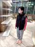 G.DUCKKIDS兒童馬甲男童2024秋冬季新款女童加厚棉背心外穿免洗馬夾坎肩 黑色 130 【適合115-125cm】 曬單實(shí)拍圖