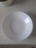 樂(lè )美雅（Luminarc)餐具飯碗無(wú)鉛耐熱面碗盤(pán)白色微波爐適用迪瓦麗時(shí)光款 6只N3333深盤(pán)8英寸口徑20*4cm 曬單實(shí)拍圖