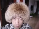 晨瑤新款冬季整皮狐貍毛帽子男士護耳皮草貉子毛帽子東北狐貍皮毛戶(hù)外保暖真皮護耳蒙古帽休閑百搭民族風(fēng)百搭 貉子本色略帶黑針 XL(60-62cm) 曬單實(shí)拍圖