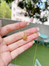 中國(guó)黃金（CHINA GOLD）黃金項(xiàng)鏈足金五角星鏤空星星套鏈計(jì)價(jià)七夕情人節(jié)禮物送女朋友老婆 黃金套鏈 約3.5g 曬單實(shí)拍圖