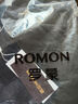 羅蒙（ROMON）休閑褲男士夏季冰絲薄款商務(wù)直筒褲免燙西裝褲子男LM73 黑色 35 曬單實(shí)拍圖