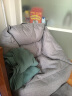 无印良品（MUJI）  豆袋沙发 懒人沙发 单人小沙发 阅读沙发 卧室 KBA6CC2S 灰色 长70.5*宽74*高70㎝ 实拍图