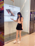 ZUOSAISI品牌老爹鞋女厚底內增高休閑鞋女2025新款女鞋百搭牛皮運動旅游鞋 白色6厘米（四季款） 37 曬單實拍圖