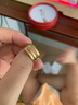 貝羅綺 18k彈簧扣項鏈扣手鏈扣子diy配件 5毫米【18K玫瑰色金扣】 曬單實(shí)拍圖