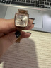 天梭（TISSOT）官旗 瑞士手表小可愛(ài)系列時(shí)尚石英女表送女友七夕禮物 玫瑰金鑲鉆方盤(pán)T058.109.33.456.00 曬單實(shí)拍圖