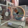 HOTT C229桌面CD唱片機(jī)HIFI發(fā)燒級(jí)無線藍(lán)牙音箱一體式隨身CD播放機(jī)復(fù)古時(shí)尚擺件戶外便攜式無線音響 優(yōu)雅白 U盤版【無損音質(zhì)+進(jìn)口機(jī)芯+雙向藍(lán)牙】 曬單實(shí)拍圖