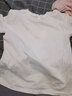 芮菡純棉短袖t恤時(shí)尚精梳白色情侶裝半袖男女同款寬松潮流重磅上衣 白色坐姿兔 M 【95-110斤】 曬單實(shí)拍圖