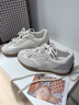 他她（TATA）艾米同款紅色德訓鞋女鞋透氣復古運動(dòng)鞋阿甘鞋SKV01AM5 灰/米白 39 曬單實(shí)拍圖