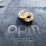 APM Monaco 淡水珍珠圈圈小耳環(huán)銀色耳飾女生日送女友七夕禮物 曬單實(shí)拍圖