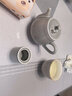 金鑲玉功夫茶具套裝 家用陶瓷草木灰釉茶壺茶杯泡茶茶具整套送禮禮盒裝 時光煙灰茶具套裝 曬單實(shí)拍圖