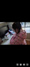 笛莎童裝兒童輕薄羽絨服2023秋冬新款中大童連帽多色輕暖羽絨外套 粉桔印花Z8 160 cm 曬單實拍圖