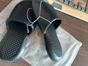 邦有道拖鞋男踩屎感軟底按摩夏季女家居浴室防滑eva厚底耐磨防臭托拖鞋 黑色 40/41 曬單實(shí)拍圖
