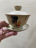 憶亨 粗陶蓋碗雞缸杯陶泥陶瓷功夫茶具蓋碗套裝辦公室泡茶家用 曬單實(shí)拍圖