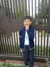 Bejirog男童開衫毛衣2025春裝兒童衣服男外套新款拉鏈毛線10歲針織衫外穿 藏青色(不加絨) 150 cm 曬單實拍圖