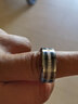 颯雅 輕奢戒指男小眾滿(mǎn)天星板指高級感食指單身男戒時(shí)尚飾品男士指環(huán) 26號 曬單實(shí)拍圖