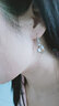 洛曼詩(shī)閃亮水晶耳環(huán)女925銀韓國氣質(zhì)時(shí)尚高級感輕奢簡(jiǎn)約大氣短款耳墜飾 曬單實(shí)拍圖