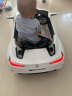 宝宝帅儿童电动车电动汽车 自驾遥控四轮童车1-4-5岁可坐人小孩儿玩具车 白色四轮驱动+蓝牙+遥控自驾 实拍图