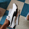 彪馬（PUMA） Puma evoSPEED Electric10田徑精英博爾特同款男女專業(yè)短跑釘鞋 377000-02/Electric13/原裝背袋 42 曬單實(shí)拍圖