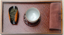 哲明 精編竹篾席面杯墊 干泡杯墊茶道席墊干泡墊杯托壺托隔熱墊 曬單實(shí)拍圖