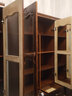 千禧盛世現代中式自由組合實(shí)木書(shū)柜帶玻璃門(mén)組裝落地書(shū)架書(shū)櫥置物柜子 海棠色 六門(mén) 曬單實(shí)拍圖