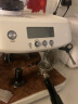 铂富（Breville）BES878 半自动意式咖啡机 家用 咖啡粉制作 多功能咖啡机 海盐白 Sea Salt 实拍图