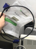 裕合聯(lián) vga線電腦主機連接顯示器數(shù)據(jù)傳輸線視頻投影儀臺式機連屏幕電視高清延長線傳輸線 常規(guī)款 藍色雙磁環(huán)（1/1.5米為單磁環(huán)） 1米 曬單實拍圖