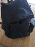 卡菲倫品牌雙肩包男包尼龍休閑旅行大背包韓版輕便男女包情人節送男友 黑色 44*32*17cm 曬單實(shí)拍圖