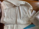 nest designs兒童有機棉家居服衛衣衛褲男女童寶寶長(cháng)褲秋冬上衣休閑套裝 衛衣（條紋款） 100 （建議身高90-102cm） 曬單實(shí)拍圖
