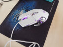 惠普（HP）GK200机械键盘有线办公游戏键盘 20种背光灯效 87键电竞键盘鼠标套装电脑外设键鼠 蓝白【键鼠套装-茶轴】 实拍图