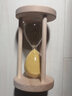 萬(wàn)梭 沙漏計時(shí)器3分5分15分30分鐘時(shí)間漏斗刷牙流沙瓶實(shí)用小擺件學(xué)生 【大號】【圓形30分鐘】黃沙 曬單實(shí)拍圖