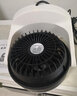 法樂(lè )仕（FALESHI）暖風(fēng)機家用冷暖兩用取暖器迷你小型電暖器桌面暖氣片烤火爐浴室取暖小太陽(yáng)熱風(fēng)機暖氣機電暖氣片 黑色【3檔+1500w+陶瓷發(fā)熱+1.5m線(xiàn)】 曬單實(shí)拍圖