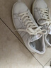 愛(ài)步（ECCO）百搭基礎款小白鞋平底休閑板鞋 街頭輕巧212803 白色/灰白色36 曬單實(shí)拍圖