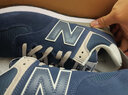 NEW BALANCE NB574官方休閑鞋男鞋女鞋網(wǎng)面鞋秋冬復(fù)古舒適透氣百搭情侶運(yùn)動鞋 深藍(lán)色 ML574EVN 46.5 (腳長30cm) 曬單實拍圖