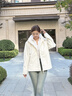 Calvin KleinJeans【戶外防風(fēng)防水】三合一內(nèi)膽登山徒步?jīng)_鋒夾克外套J400483 YBI-牛乳白 S 曬單實拍圖