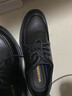 木林森（MULINSEN）男士商務(wù)休閑鞋軟底工作正裝鞋男鞋 44碼 黑色 99136 曬單實(shí)拍圖