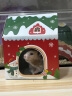 喜帅仓鼠躲避屋 鼠盒 简易月抛型纸壳屋金丝熊窝仓鼠笼子用品圣诞小屋 实拍图
