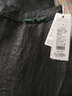 齊黛品牌重磅龜紋香云紗闊腿褲女寬松顯瘦黑色莨綢桑蠶絲真絲休閑長褲 黑色 3XL /135-145斤 曬單實拍圖