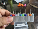 山頭林村PCB合金鎢鋼麻花鉆超細(xì)鉆頭琥珀蜜蠟微型小定柄鉆0.1-1mm套裝鉆頭 【帶定柄環(huán)】0.1-1mm（10支裝） 【減少機器的調(diào)速時間】 曬單實拍圖