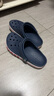 CROCS卡駱馳貝雅卡駱班|205089 深藍/辣椒紅-4CC 41/42(260mm)  曬單實(shí)拍圖