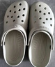 卡駱馳（CROCS）檀健次同款經(jīng)典洞洞鞋輕便百搭男沙灘鞋包頭拖鞋10001 骨白色-2Y2 39 (240mm) 曬單實(shí)拍圖