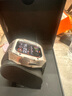 君自名適用AppleWatchUltra3表帶AppleWatch表殼iWatch蘋果手表帶Ultra2殼iWatchUltra鈦合金保護套金屬 【銀色】鈦合金殼+【黑色】氟橡膠帶 49mm 適用 U 曬單實拍圖