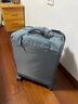 出口20寸登機行李箱24超輕耐磨旅行箱多口袋防水靜音萬(wàn)向輪行李箱 霧霾藍 20英寸 【登機箱-2.3kg】 曬單實(shí)拍圖